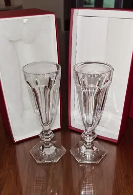 Buy Baccarat Harcourt 174mm Champagne 2 Pieces Flutes **NEW** • 240£