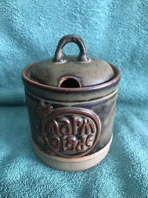 Buy Vintage Tremar Cornish Stoneware Pottery Preserve Pot Jar With Lid MARMALADE • 7.99£