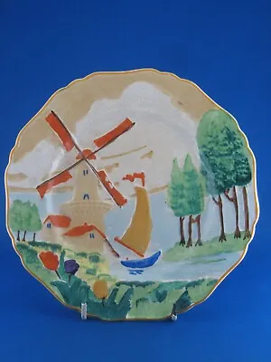 Buy Ivory Ware Hancocks Windmill Display Plate 1950s. • 10.99£