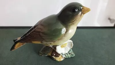 Buy Vintage Beswick Ceramic Bird Ornament / Figure - 2105 Greenfinch • 5.99£