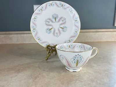 Buy Tuscan Fine English Bone China Vintage Mid Century Araby Pattern Teacup And Sauc • 14.38£
