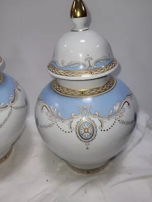 Buy Pair Kaiser Porcelain Urns • 150£