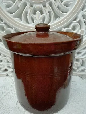 Buy Antique Victorian Salt Glazed Stoneware Storage Pot • 19.99£