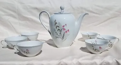 Buy VTG Royal Duchess Mountain Bell Fine China Teapot Coffee Set Bavaria Germany • 66.25£