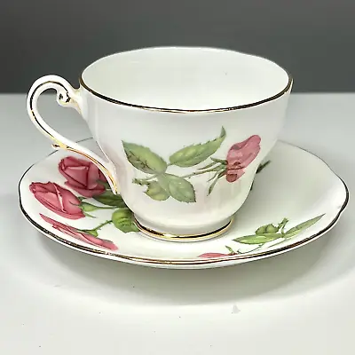 Buy Vintage Royal Standard England Fine Bone China Three Red Roses Tea Cup & Saucer • 14.87£