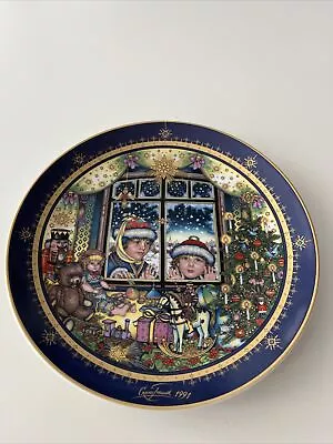 Buy Rare Villeroy & Boch Heinrich Christmas Plates Gero Trauth 1991 • 158.89£