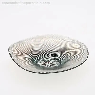 Buy Fabulous 1950s Slip Graal Bowl Swedish Orrefors Crystal Glass Edward Hald 24 Cm • 430£