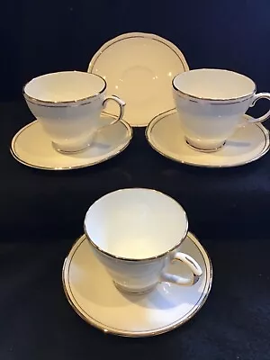 Buy Duchess Ascot Tea Cup & Saucer Bone China White 1st Quality Vintage British • 12.50£