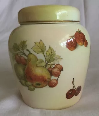 Buy Royal Worcester Palissy Royale Collection Fruit Small Ginger Jar Pot With Lid • 4.99£