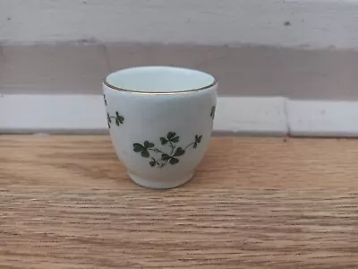 Buy Vintage Carrigaline Pottery Egg Cup Shamrock Made In Ireland • 4.99£