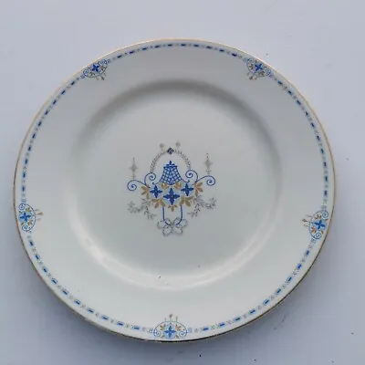 Buy Vintage Johnson Bros Blue And White China Plate • 10.50£