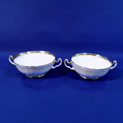 Buy Adderley Fine Bone China Glenmayne Soup Cups X 2 • 15£