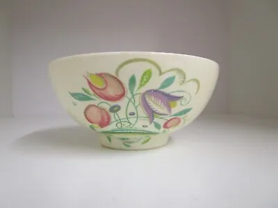 Buy Susie Cooper Pottery Crown Works Burslem Green Dresden Spray Sugar Bowl • 6.99£