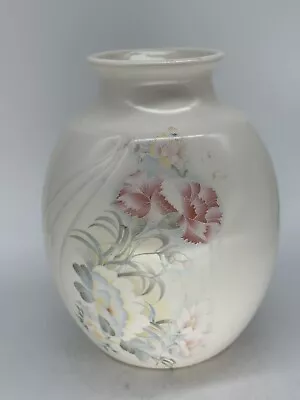 Buy Vintage Dartmouth Pottery Vase D238 England White 19 Cm High 17 Cm Wide Aprox • 15£
