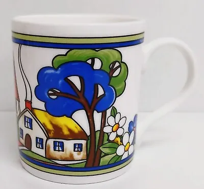 Buy Village Art Deco Mug Fine China Large Balmoral 14oz 400ml Exclusive Countryside • 11£