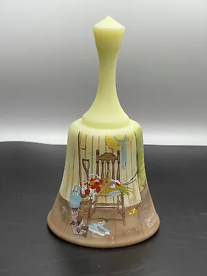 Buy Fenton 1982 Norman Rockwell Hand Painted Bell Made At Fenton Factory • 106.06£