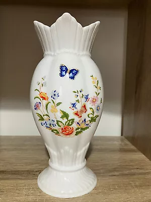 Buy Aynsley Cottage Garden Windsor Vase Bone China • 19.99£