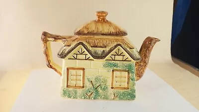 Buy Old Vintage Antique Keele St Pottery Cottage Ware Novelty Tea Pot • 15£
