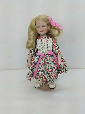 Buy Goebel Doll Bette Ball Doll Club Blonde Pink Floral Dress Shoes 10  Darling Girl • 30.29£