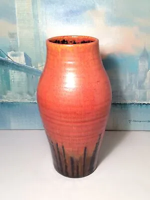 Buy 1920’s -1930’s Art Deco Art Pottery Vase Marked Hillstonia No 130 • 75£