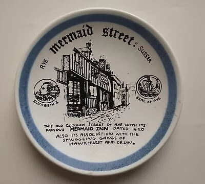 Buy Vintage Mermaid Street, Rye, Dish By Cinque Ports Pottery  • 6.50£