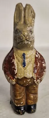 Buy Vintage Stoneware Beatrix Potter Benjamin Bunney Figure/Statue • 5£