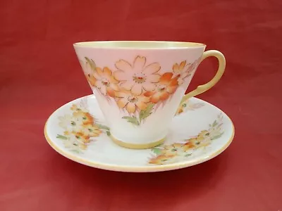 Buy Vintage Paragon Fine China Tea Cup & Saucer With Yellow Flowers • 19.99£
