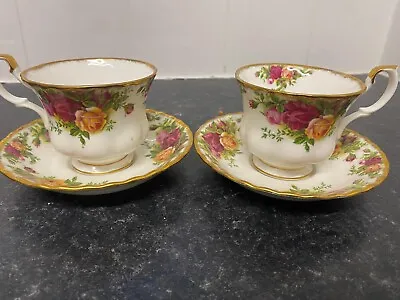 Buy Royal Albert Old Country Roses - Tea, Coffee And Dinnerware Made In England 1962 • 55£