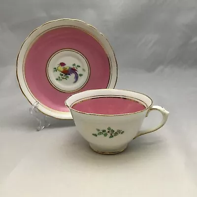 Buy VTG New Chelsea Staffs England Teacup & Saucer Hand Painted  • 28.59£