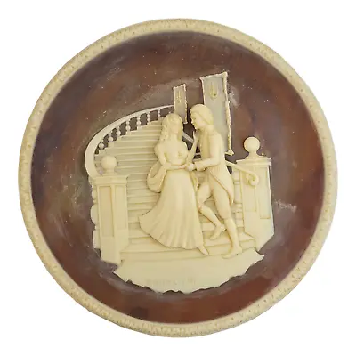 Buy 1982 Lord Nelson Lady Hamilton Incolay Stoneware Cameo Plate Docs Signed #01237 • 40.32£
