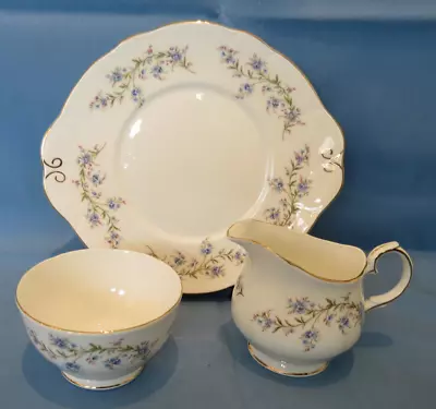 Buy Vintage Duchess - Tranquility - Cake Plate, Creamer & Sugar Bowl • 20£