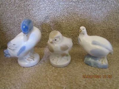 Buy USSR Gzel Porcelain Figures - Duck, Chick And Partridge • 30£