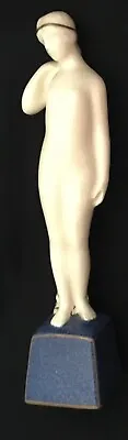 Buy Antique Art Deco Nude Lady Royal Worcester Crown Ware Porcelain Figurine #1 • 120.63£