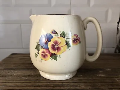 Buy Ceramic Transfer Ware Beswick England 265-2 Pottery Jug Flower Vase. C1950s • 7.99£
