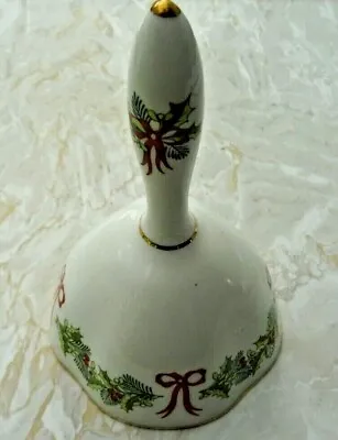 Buy Vintage 'Hammersley Holly' Christmas Fine Bone China Table Bell • 7.99£