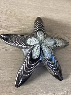 Buy Early MARK ELLINGER Art Glass Studio 1999 Starfish Sculpture Signed Dated 7.75”  • 191.19£