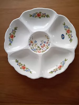 Buy Vintage Aynsley China Cottage Garden, Hors D'oeuvre Dish, 6 Sections, • 10£