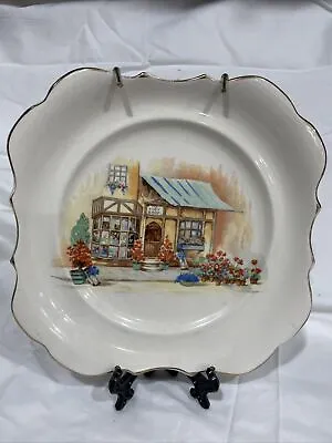 Buy Vintage - Sandland Ware, Lancaster Ltd. Hanley England Decorative Plate • 12.89£
