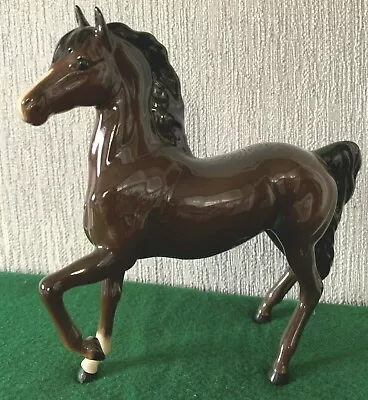 Buy ROYAL DOULTON HORSE PONY PRANCING ARAB MODEL No. DA 49  BROWN  GLOSS PERFECT • 45£