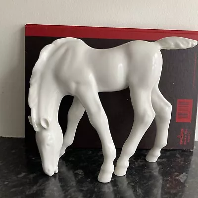 Buy Lomonosov Ussr Porcelain Horse Glazing Large White • 55£
