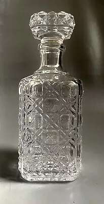 Buy Vintage Glass Whiskey Decanter - Excellent Condition • 20£