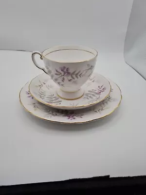 Buy Vintage Tuscan Fine Bone China England Wisteria Tea Cup, Saucer ,Side Plate  • 19.99£