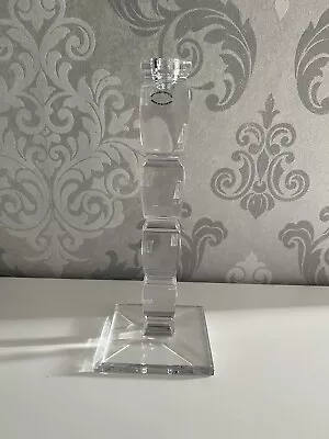 Buy Vintage 24% Lead Crystal Candle Stick Holder 10  Home Decor Made In Slovenia • 29.99£