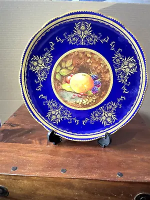 Buy Stunning Minton Hand Painted 'Fallen Fruits' Plate - By Joseph Colclough: Signed • 58.45£