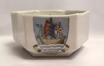 Buy Vintage Antique Crested China Tenterden England Bowl • 9.99£