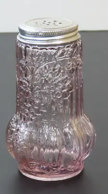 Buy Pink Depression Glass Floral Design Shaker • 18.93£