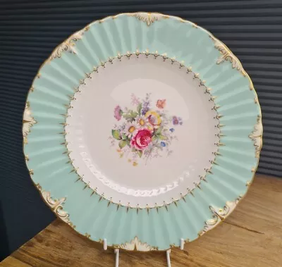 Buy Stunning Royal Crown Derby English Bone China 10.25  Scalloped Cabinet Plate  • 25£