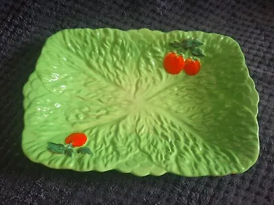 Buy Vintage Beswick Ware Salad Serving Plate Cabbage / Lettuce Leaf With Tomatoes • 9.99£