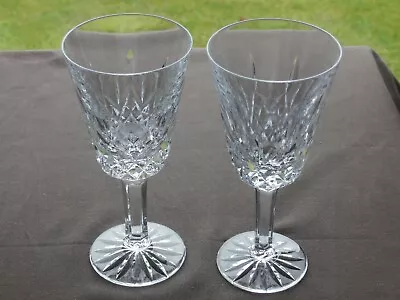 Buy 2 X Tyrone Crystal ROSSES Wine Glasses - Stamped - Ex Cond • 24.99£
