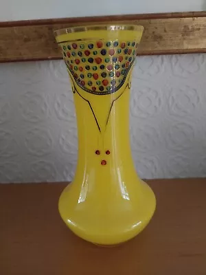 Buy Vintage Bohemian Glass Vase • 15£